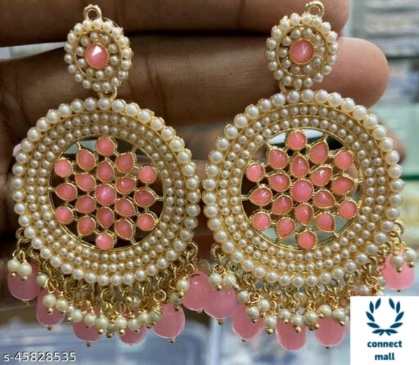 Trending Jumka  Earring  - Alloy, Stone Type: kundan , Pack of:1